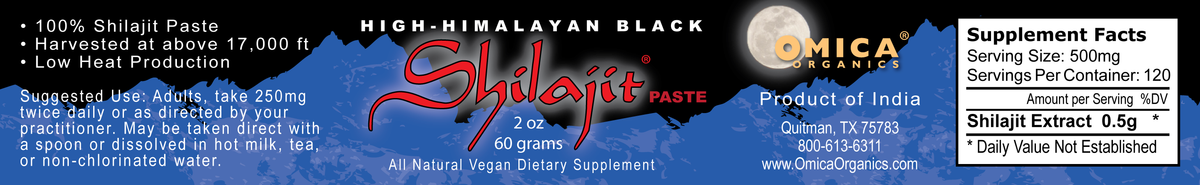 SHILAJIT PASTE - HIGH HIMALAYAN RAW BLACK — detail