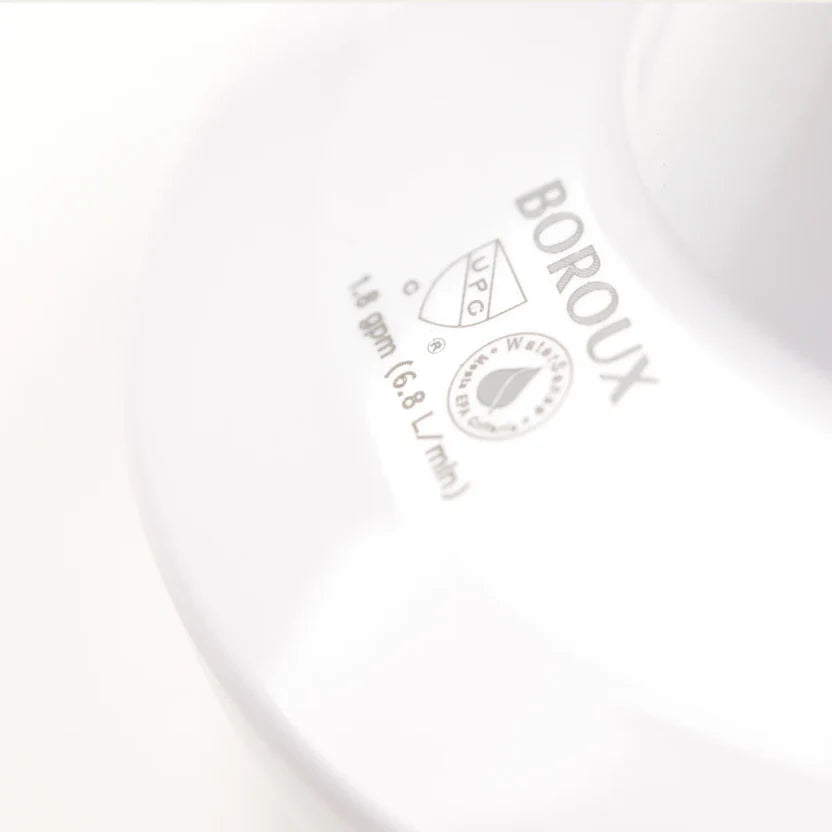 Boroux Shower Filter System — detail