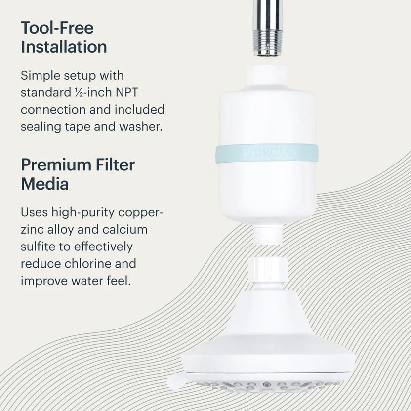 Boroux Shower Filter System — product photo 6