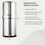 BOROUX Legacy™ Water Filter System — detail