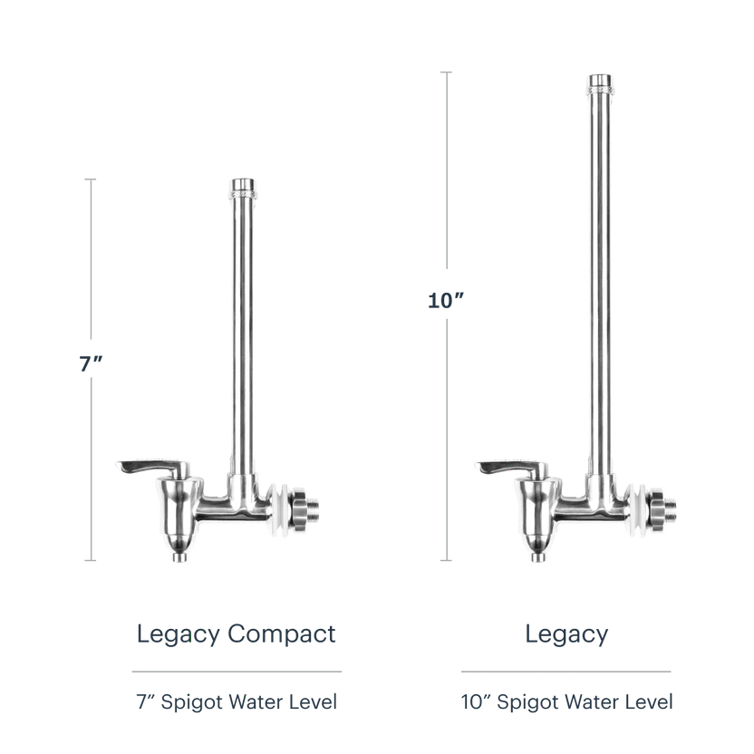 Water Level Spigot — in use