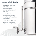 Water Level Spigot — alternate view