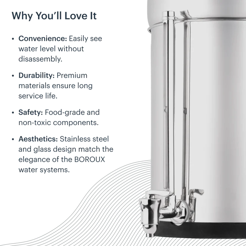Water Level Spigot — packaging