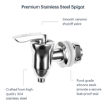 Stainless Steel Spigot — detail