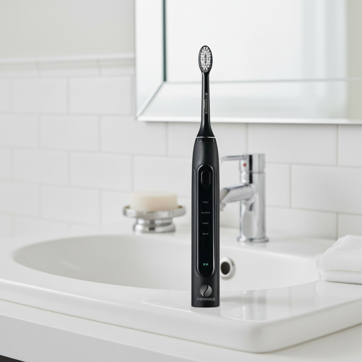 TheraSmile Sonic Toothbrush lifestyle