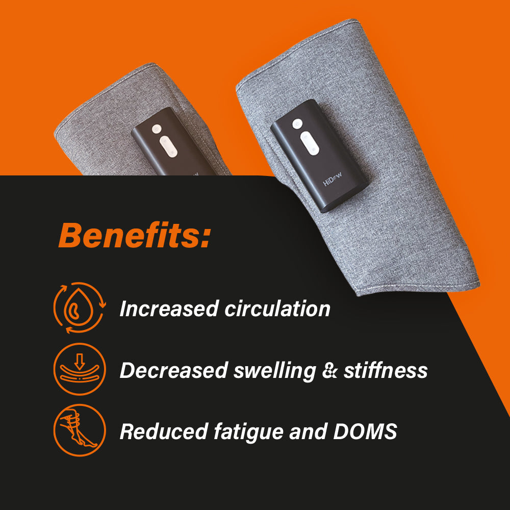 HIDOW THERMOAIR WAVE LEG COMPRESSION WRAPS — product photo 6