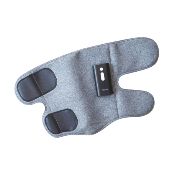 HIDOW THERMOAIR WAVE LEG COMPRESSION WRAPS — in use