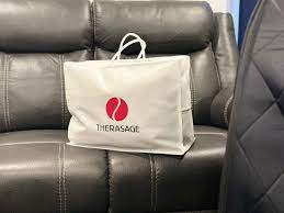 Therasage TheraComfort Weighted Blanket — in use