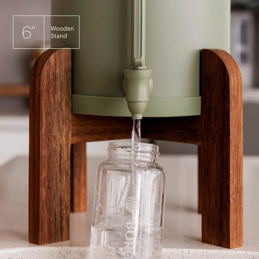 Wooden Stand — in use