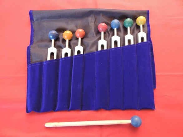 Chakra Tuning Forks Set — alternate view