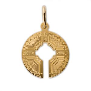 HighChi Sacred Geometry Pendant — in use