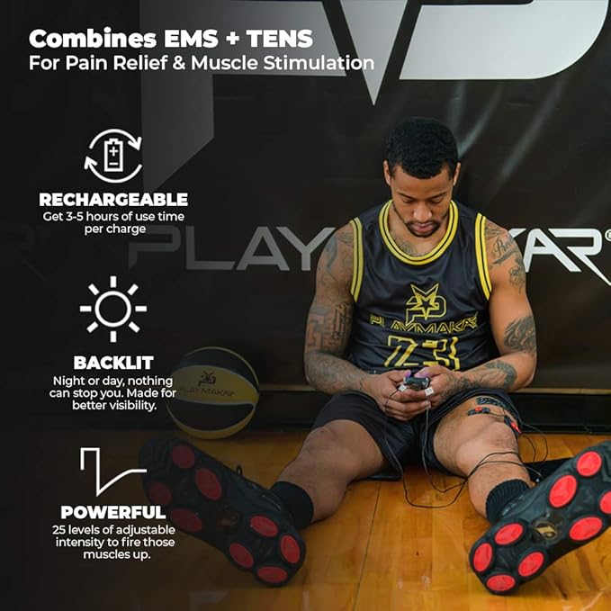 PlayMakar SPORT Muscle Stimulator with Explosive Strength Mode