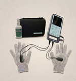 WelAide Neuro Builder Hand Kit with conductive gloves — nerve stimulation support for hand neuropathy symptoms