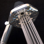 OxyBlast 10-Spray Hand-Held Shower Filter with Pressurized Showerhead