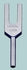 Crystal Resonator Tuning Fork — alternate view