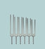 Solfeggio Tuning Fork Set — alternate view