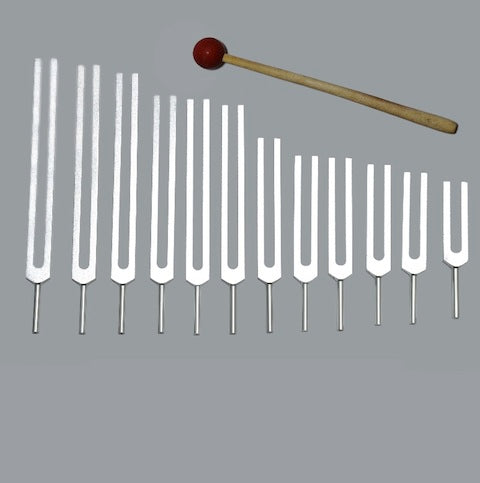 Kabbalah Tree Of Life Tuning Forks - Set of 12