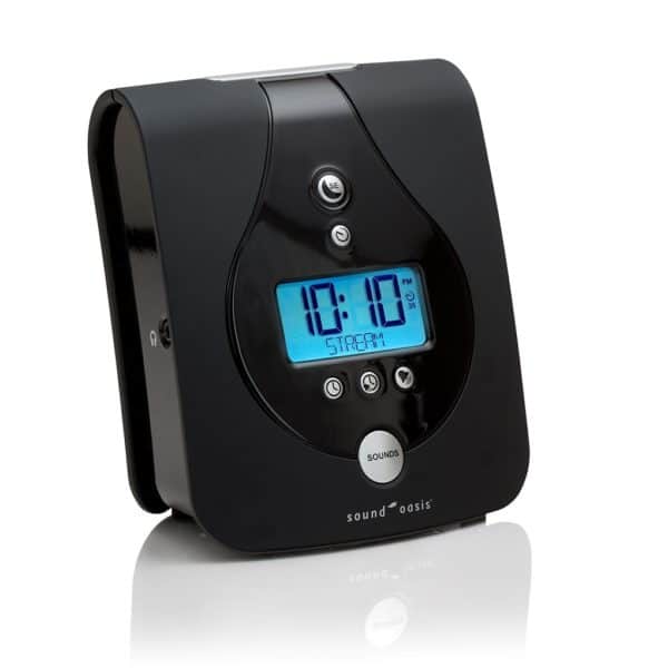 Sound Oasis Sleep Sound Therapy System S-680-02 — in use