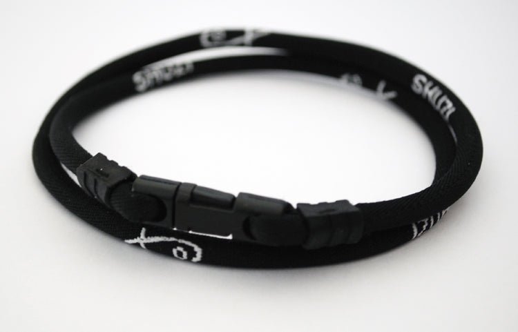 Shuzi SportBand EMF Necklace — in use