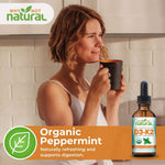 Why Not Natural organic liquid vitamin D3 K2 drops with coconut MCT oil, peppermint flavor, 5000 IU