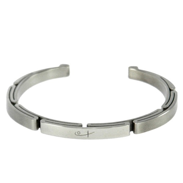 Shuzi Sport Cuff Stainless Steel EMF Bracelet - Ladies